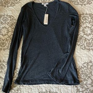Standard James Perse V-Neck T NWT